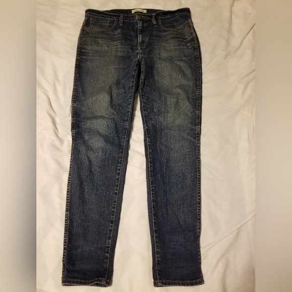 Madewell High_rise Skinny Jeans Women's Color Blue Size 31 - Picture 1 of 9